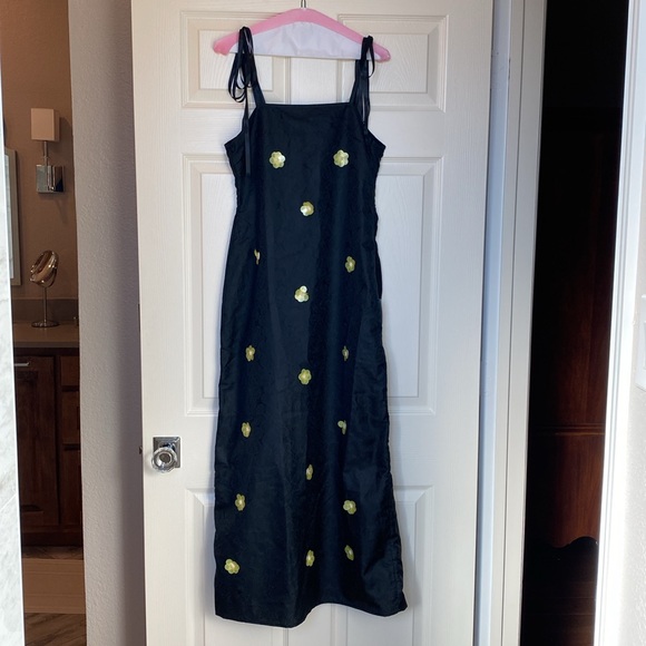 Sister Jane DREAM Fanciful Flower Midi Dress - Size Small - Picture 3 of 5